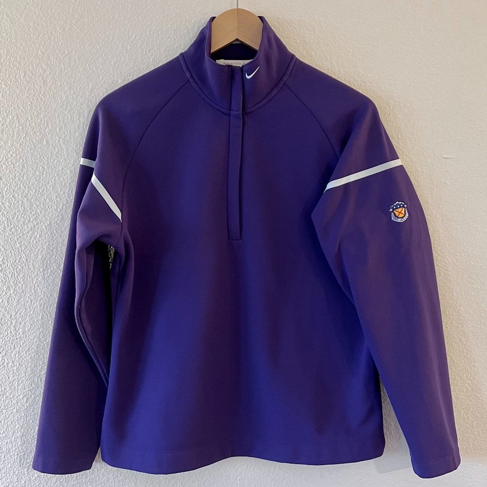 Bel-Air Country Club - Purple Nike Golf 1/4 Zip - Women's Large